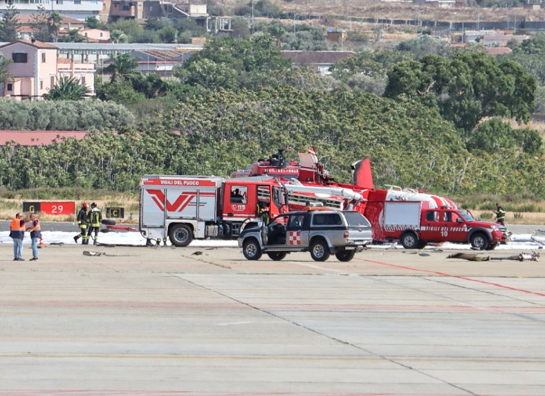 incidente elicottero reggio calabria