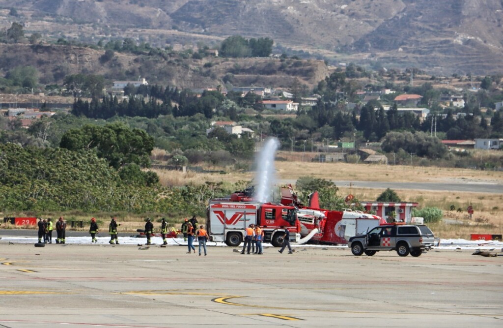 incidente elicottero reggio calabria