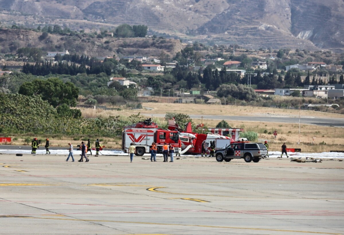 incidente elicottero reggio calabria