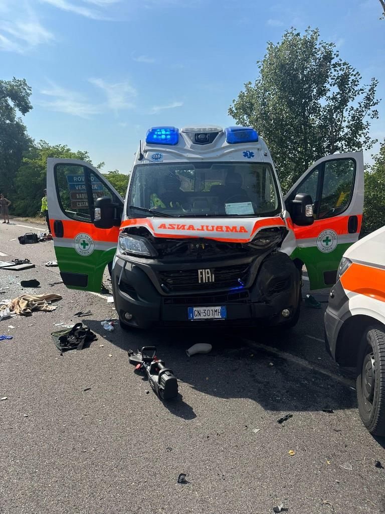 incidente veneto rovigo