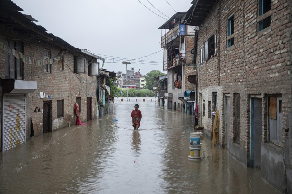 inondazioni nepal