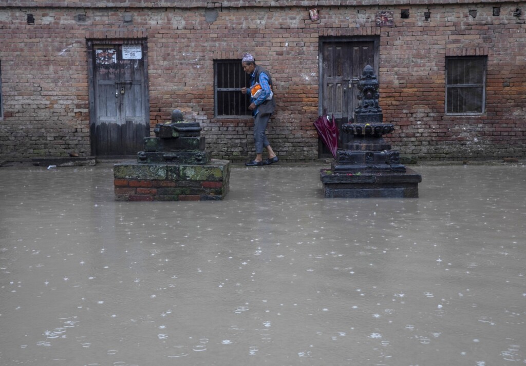 inondazioni nepal