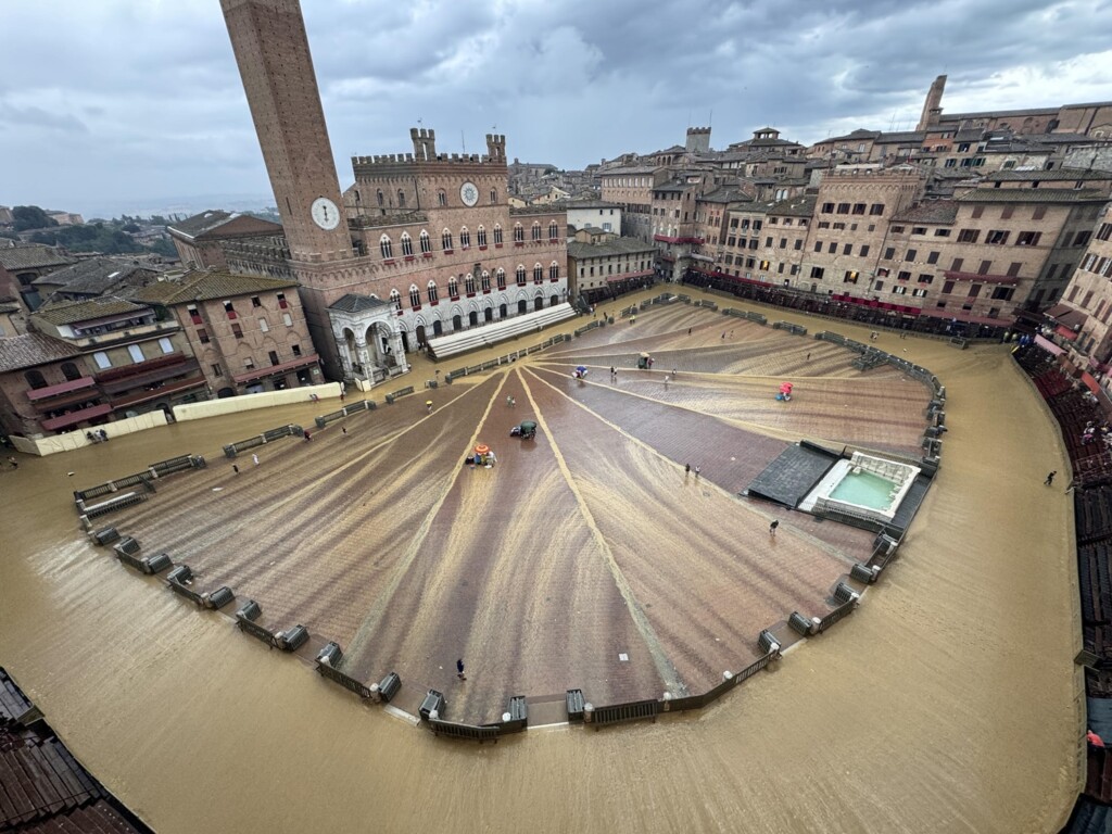 maltempo Palio Siena