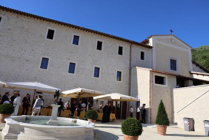 Monastero San Benedetto in Monte Norcia terremoto