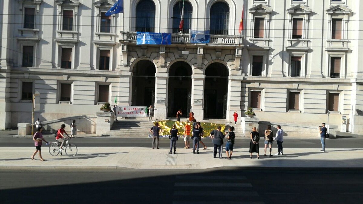 protesta extinction rebellion ancona