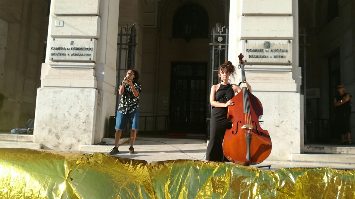 protesta extinction rebellion ancona