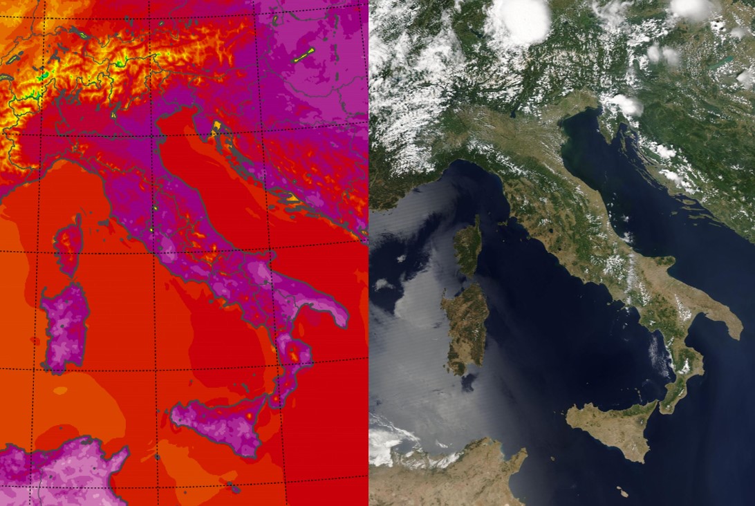 temperature massime 10 luglio 2024