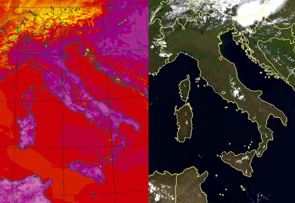 temperature massime 28 luglio 2024