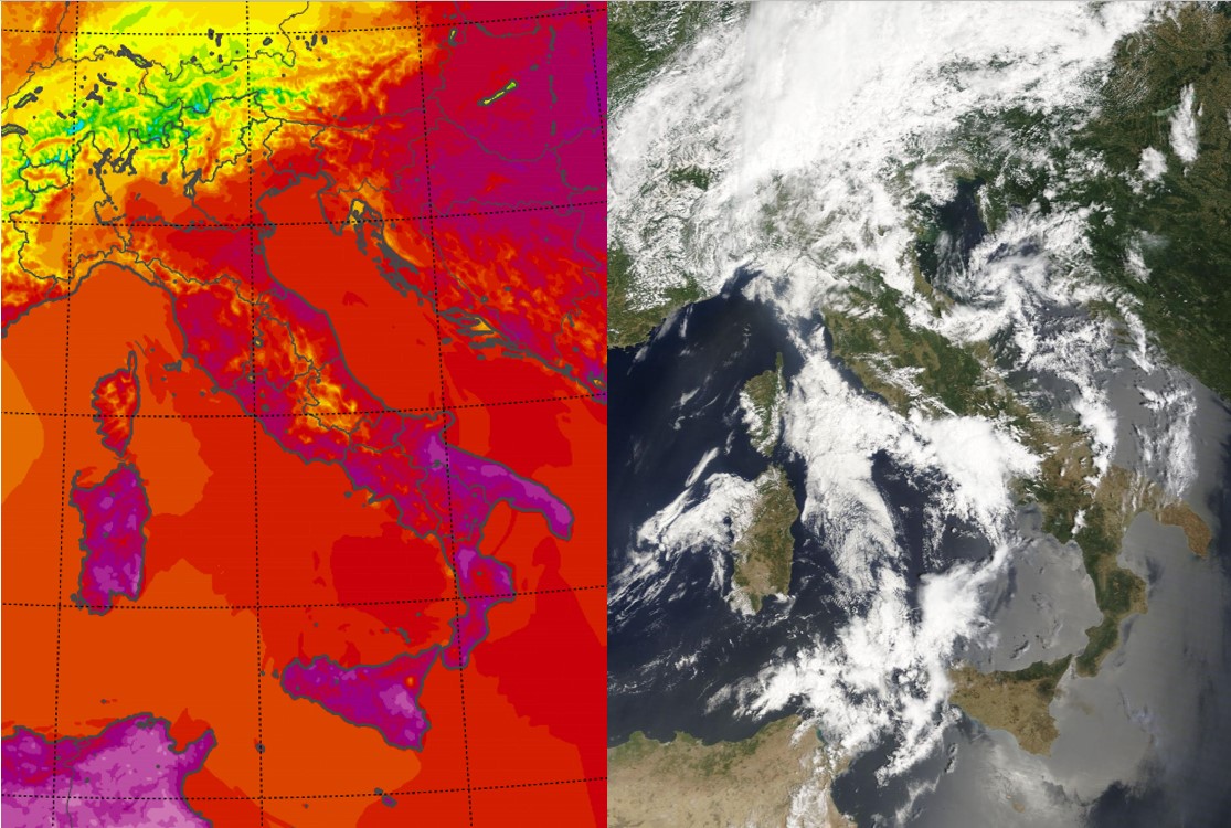 temperature massime 7 luglio 2024