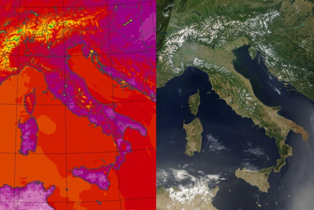 temperature massime 9 luglio 2024