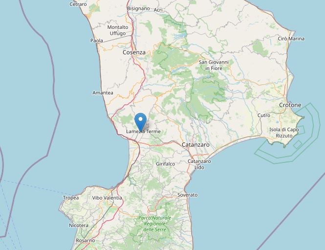 terremoto calabria catanzaro lamezia terme