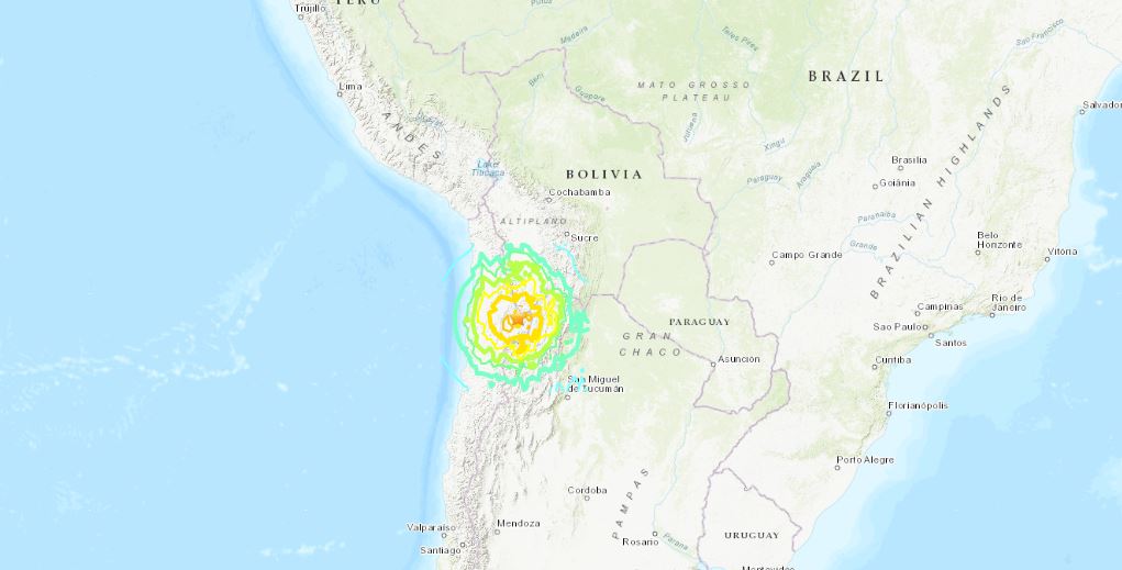 terremoto oggi cile