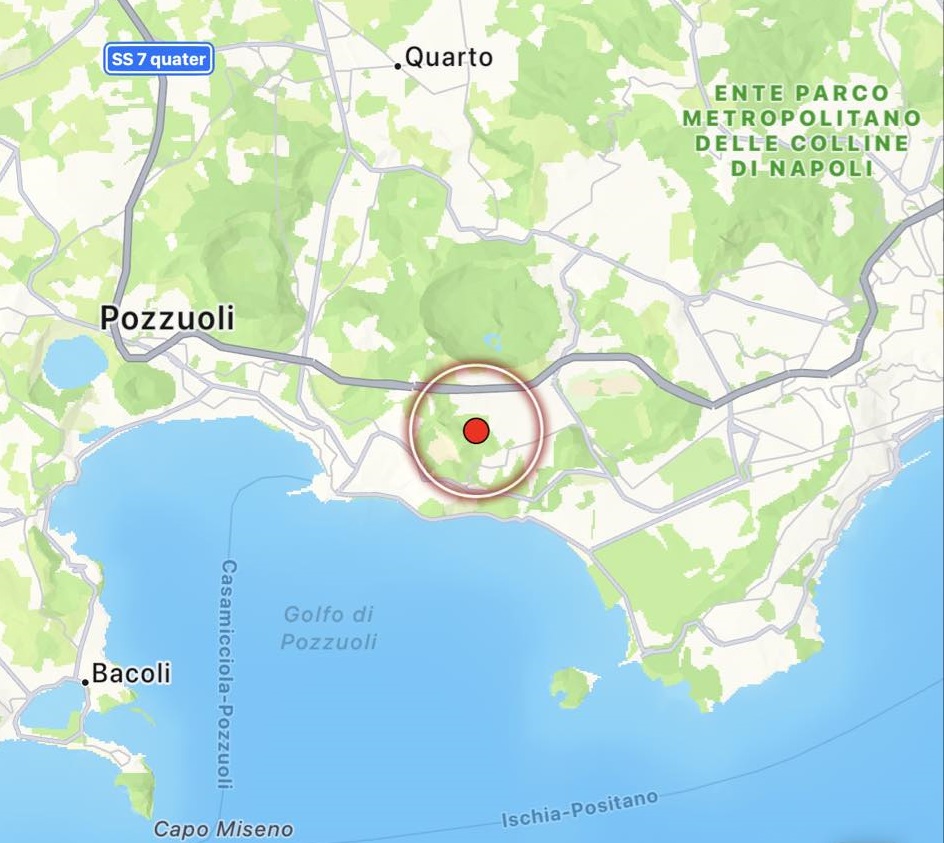 terremoto oggi napoli pozzuoli