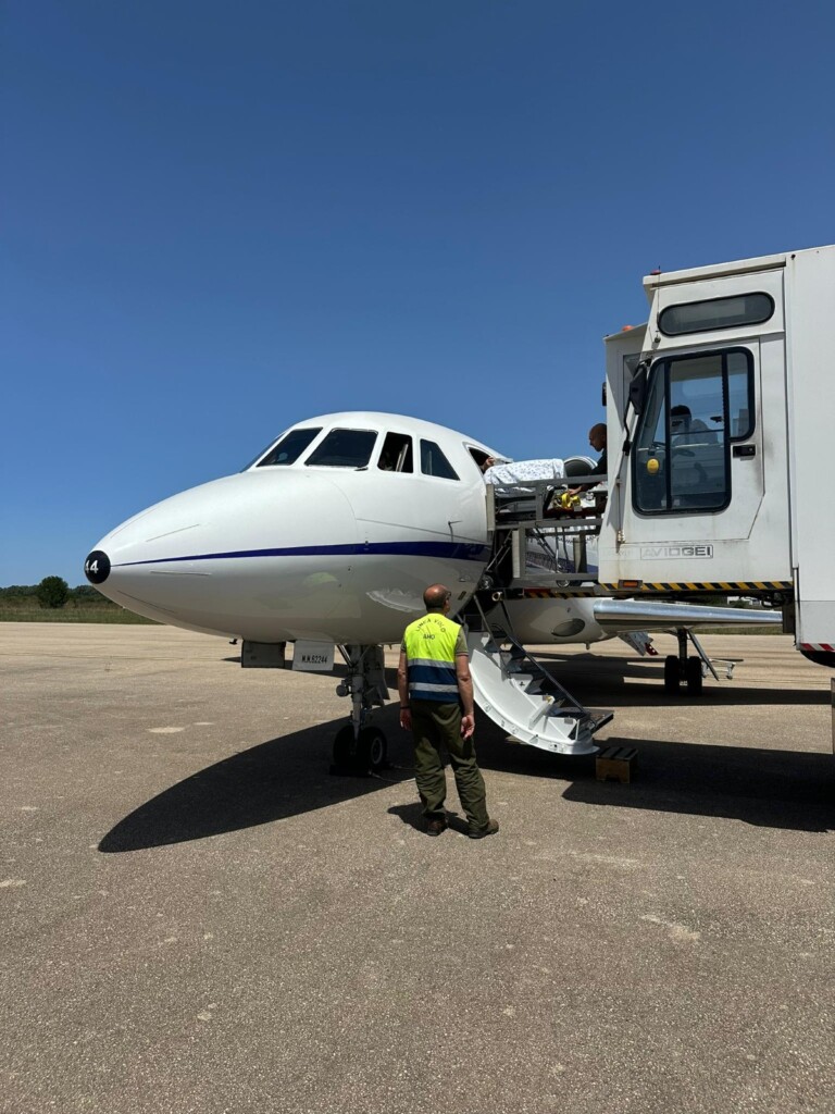 trasporto sanitario aeronautica militare