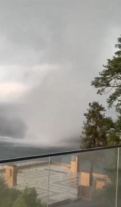 waterspout sochi russia