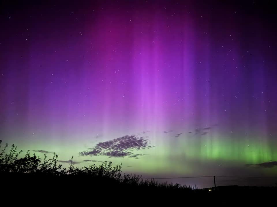 tempesta geomagnetica severa aurora boreale