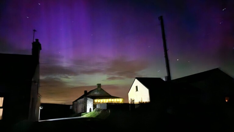 tempesta geomagnetica severa aurora boreale