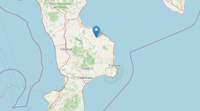 terremoto calabria cosenza Pietrapaola