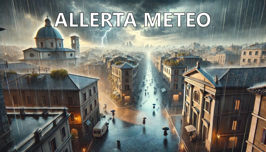 allerta meteo oggi domani temporali pomeridiani maltempo