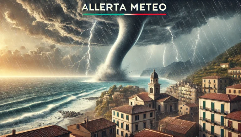 allerta meteo oggi maltempo temporali trombe marine