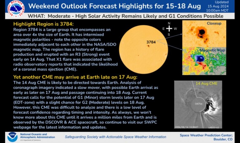 allerta tempesta geomagnetica 17 18 agosto