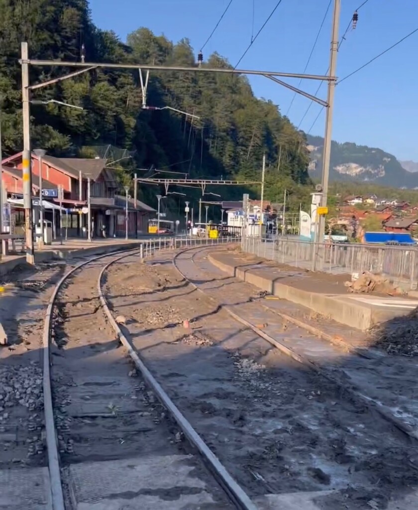 alluvione Brienz Svizzera