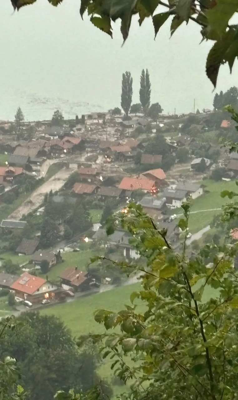 alluvione Brienz Svizzera