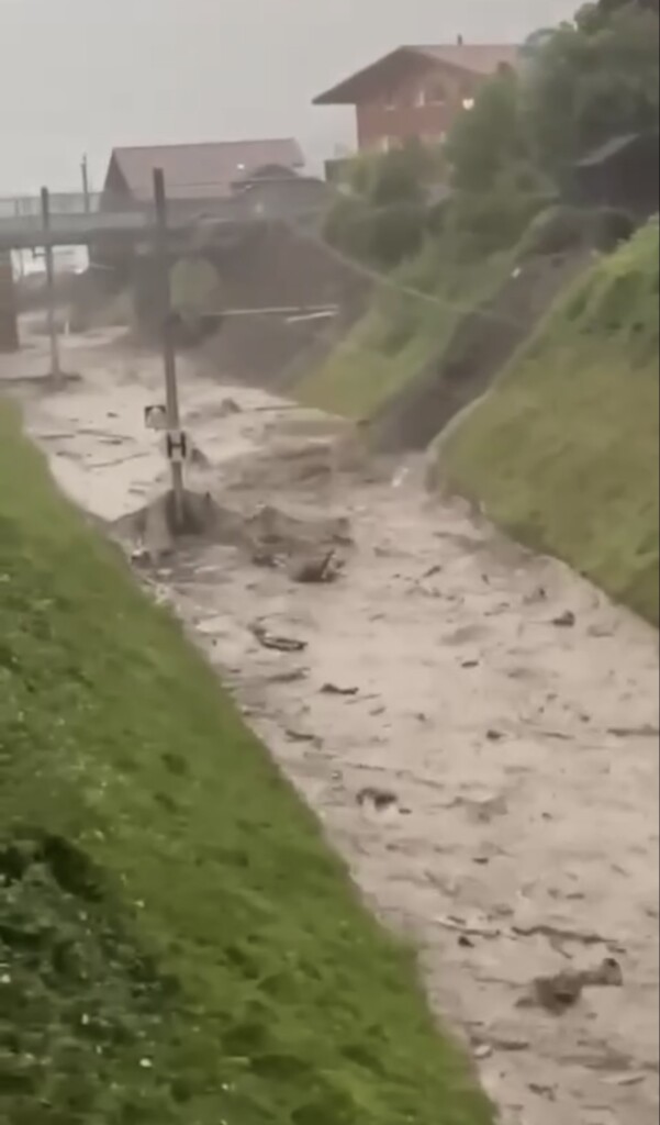 alluvione Brienz Svizzera