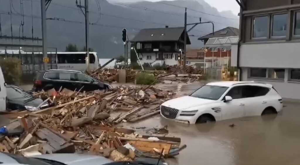 alluvione Brienz Svizzera