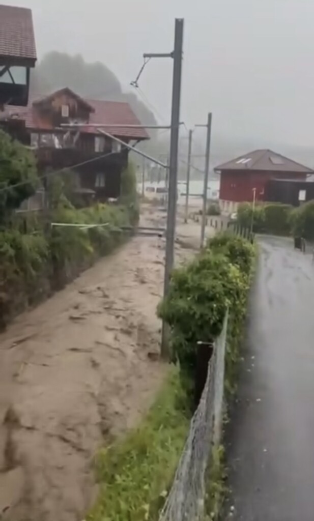 alluvione Brienz Svizzera