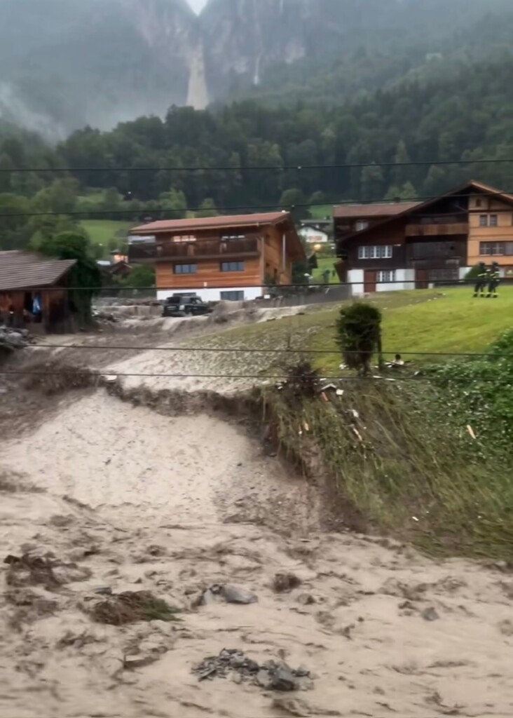 alluvione Brienz Svizzera