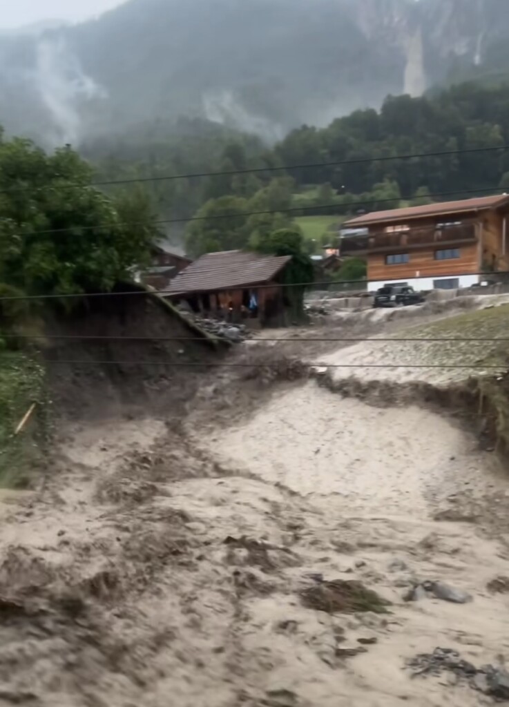 alluvione Brienz Svizzera