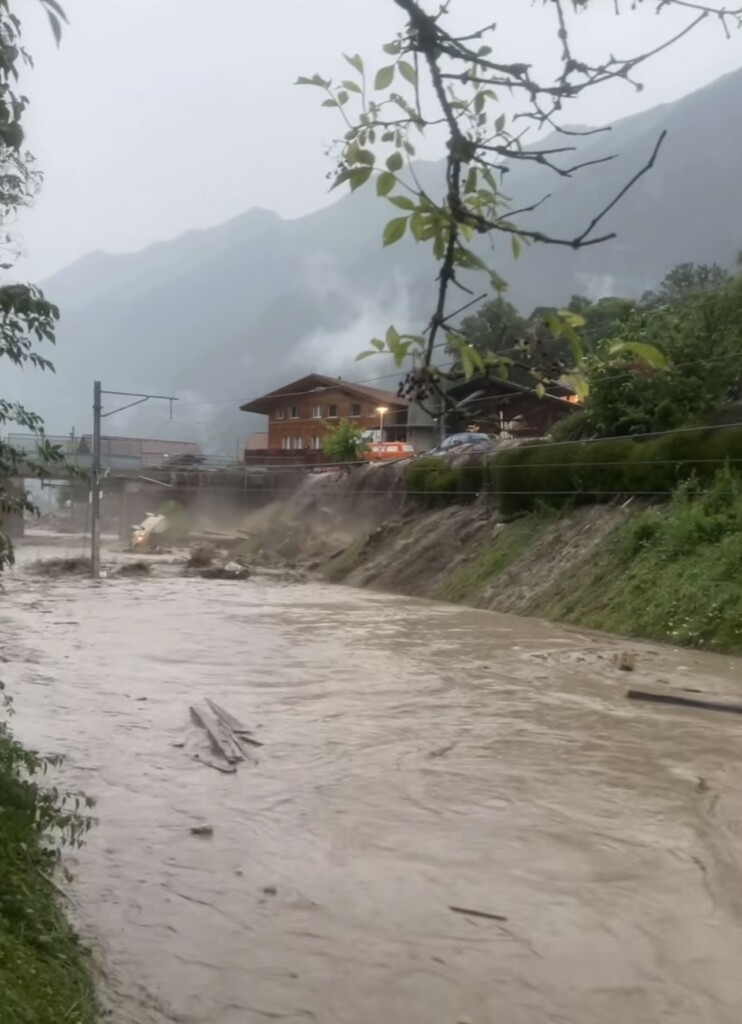 alluvione Brienz Svizzera