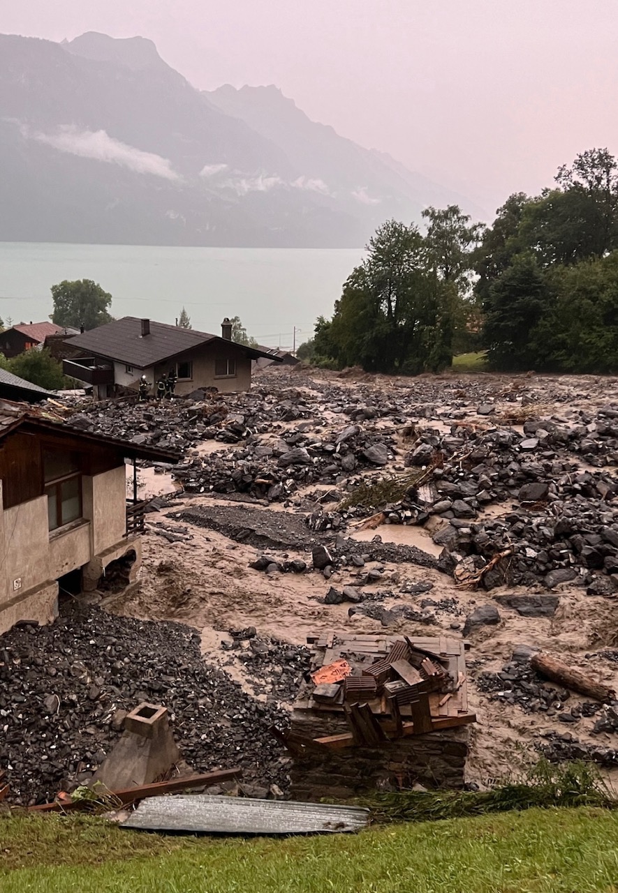 alluvione Brienz Svizzera