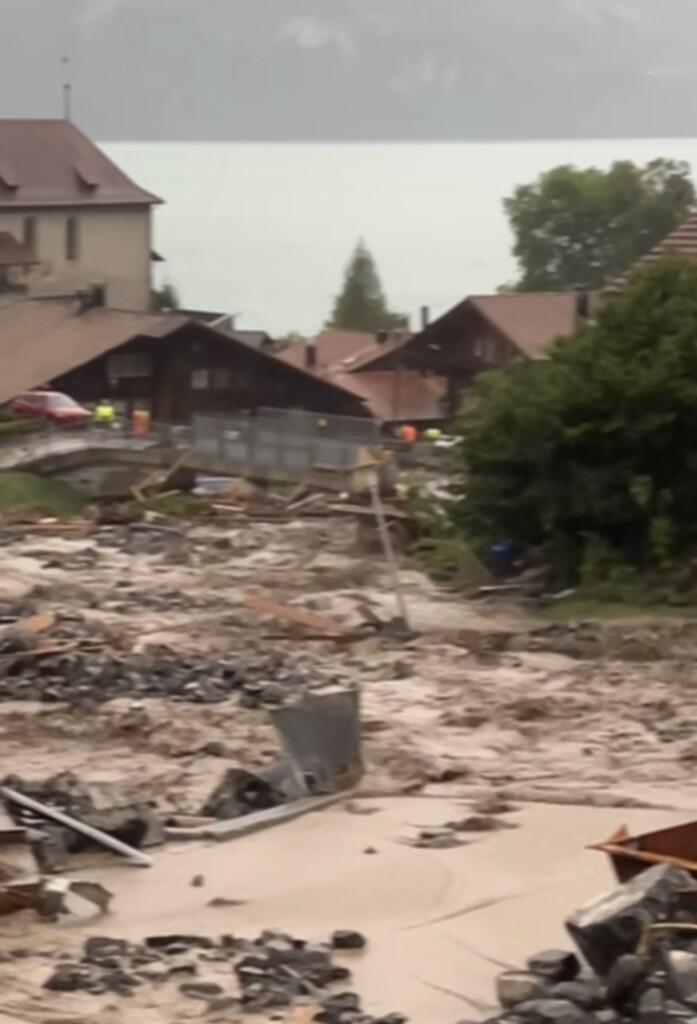 alluvione Brienz Svizzera