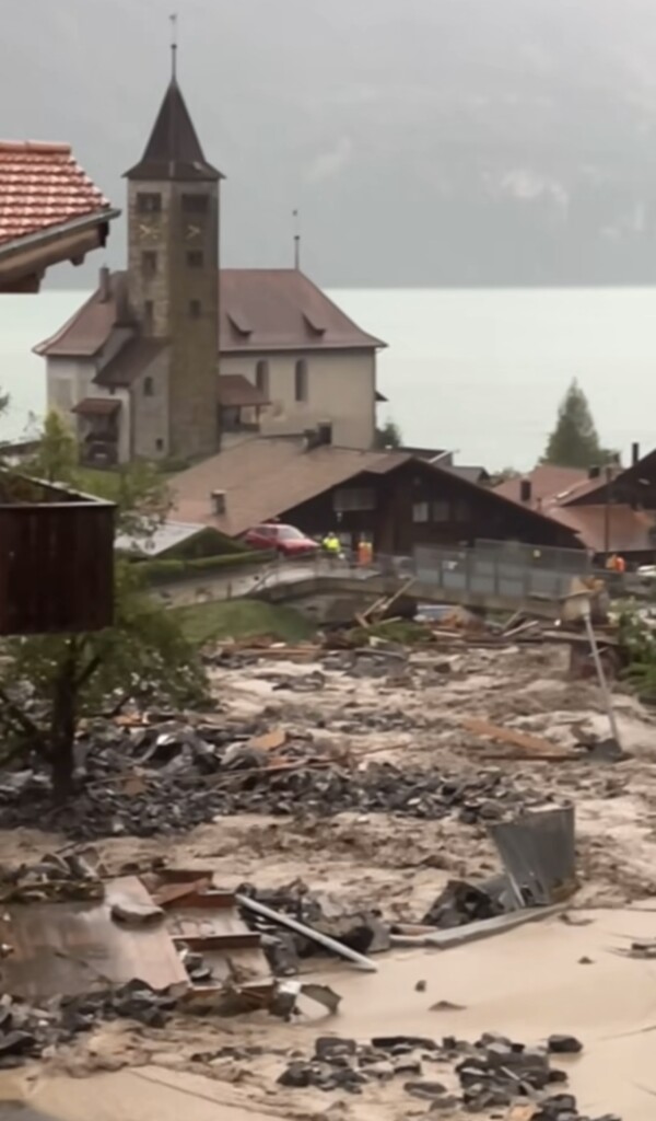 alluvione Brienz Svizzera