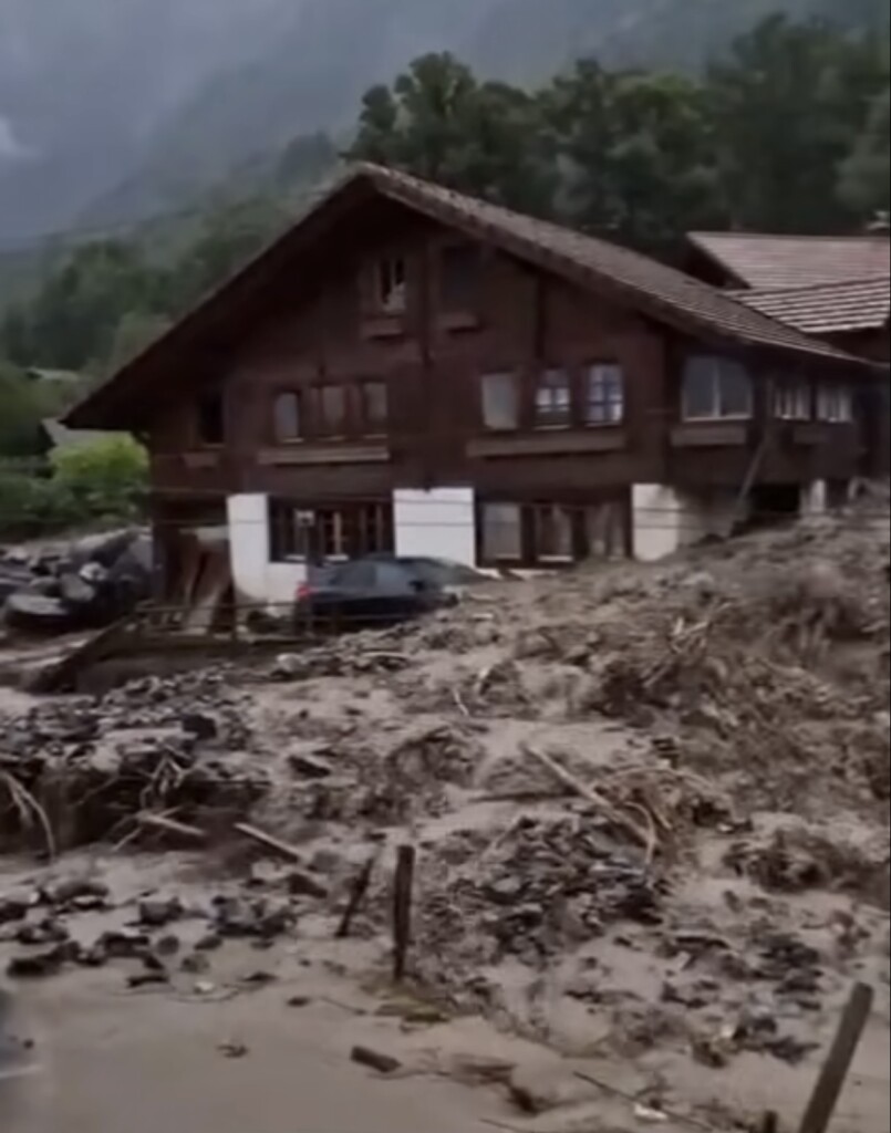 alluvione Brienz Svizzera