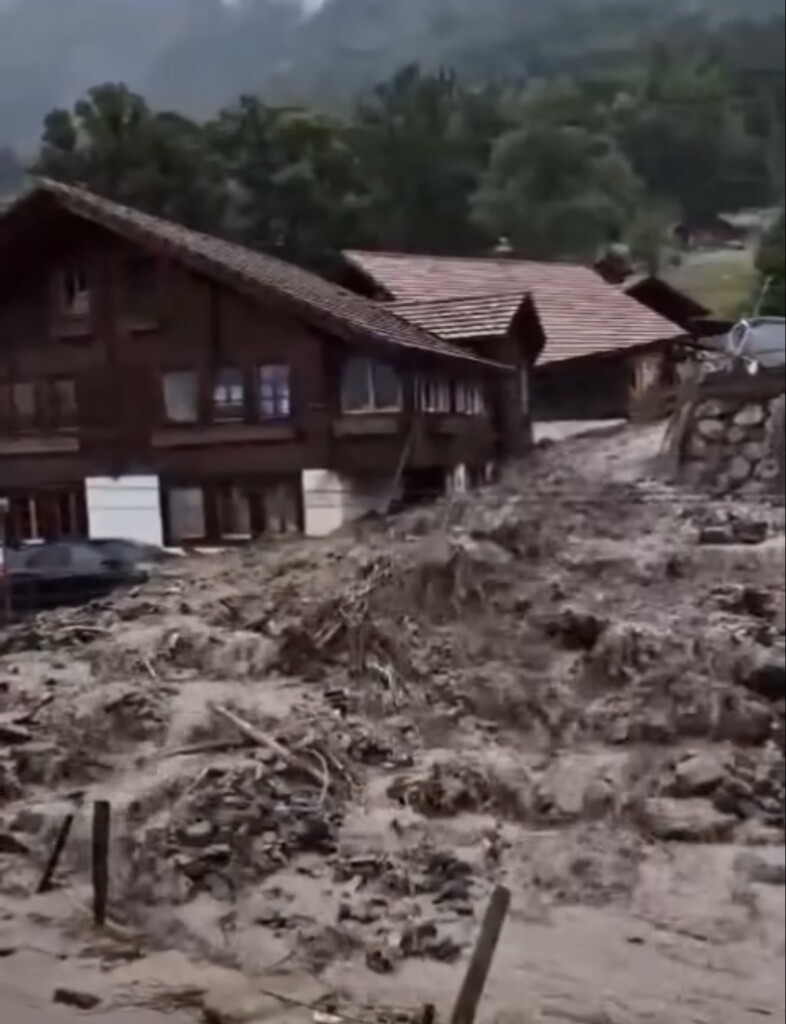 alluvione Brienz Svizzera