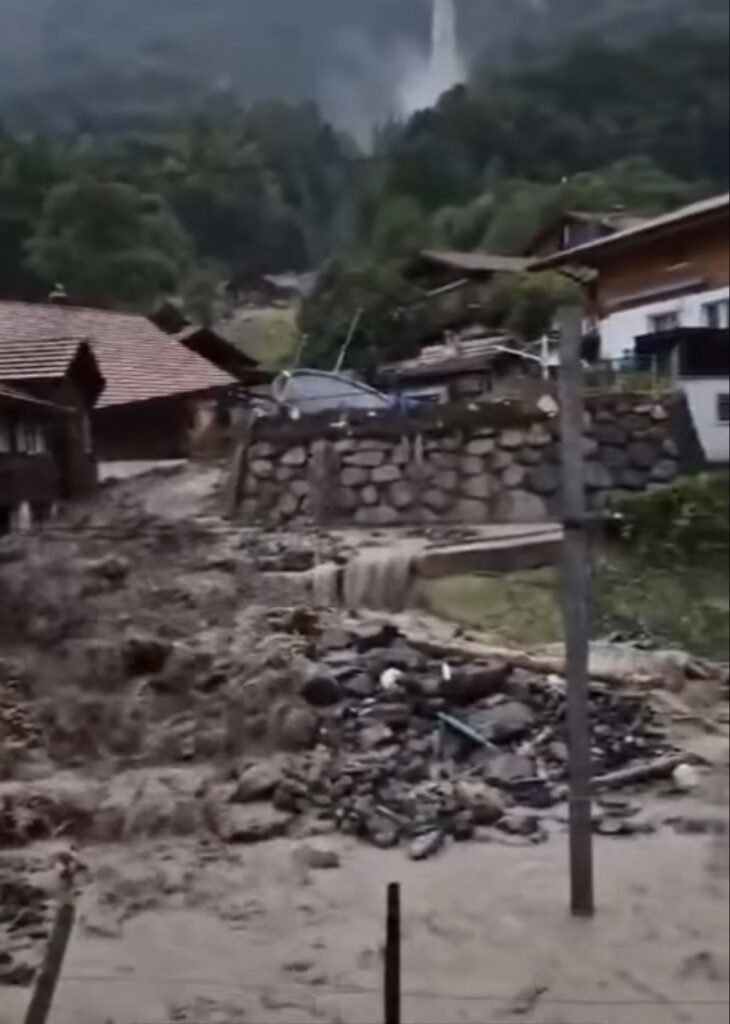 alluvione Brienz Svizzera