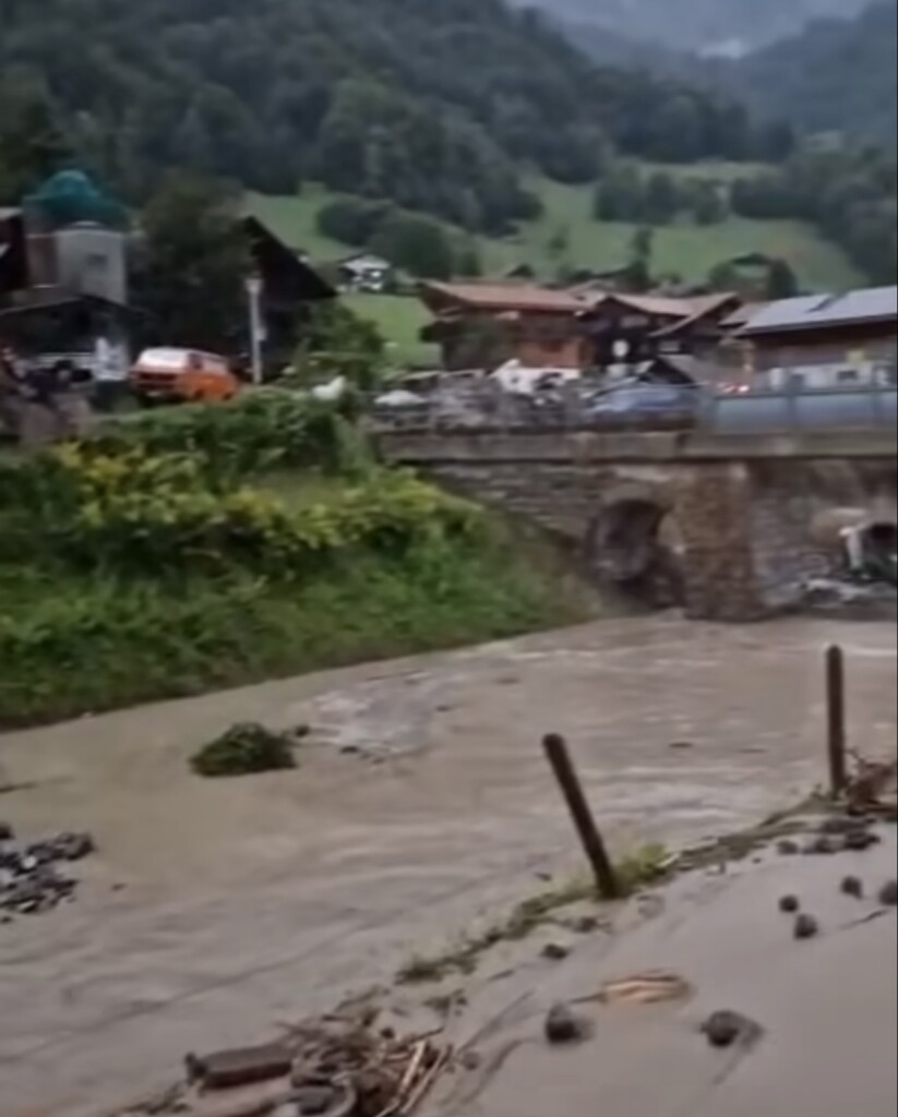 alluvione Brienz Svizzera