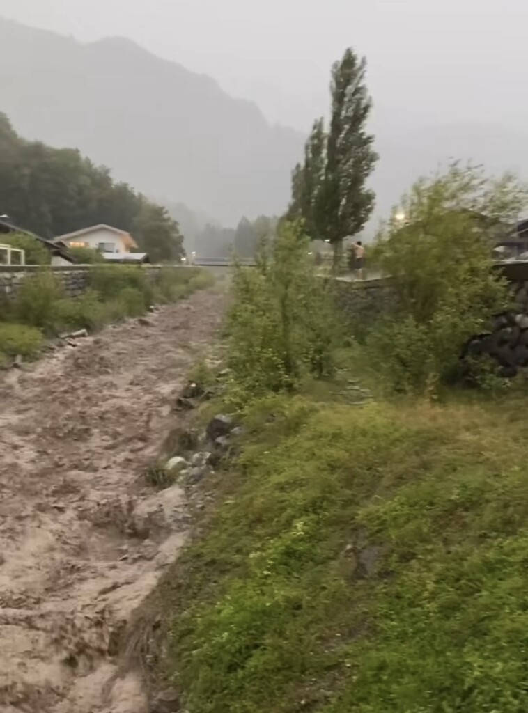 alluvione Brienz Svizzera