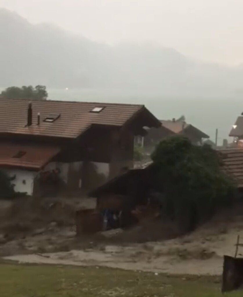 alluvione Brienz Svizzera