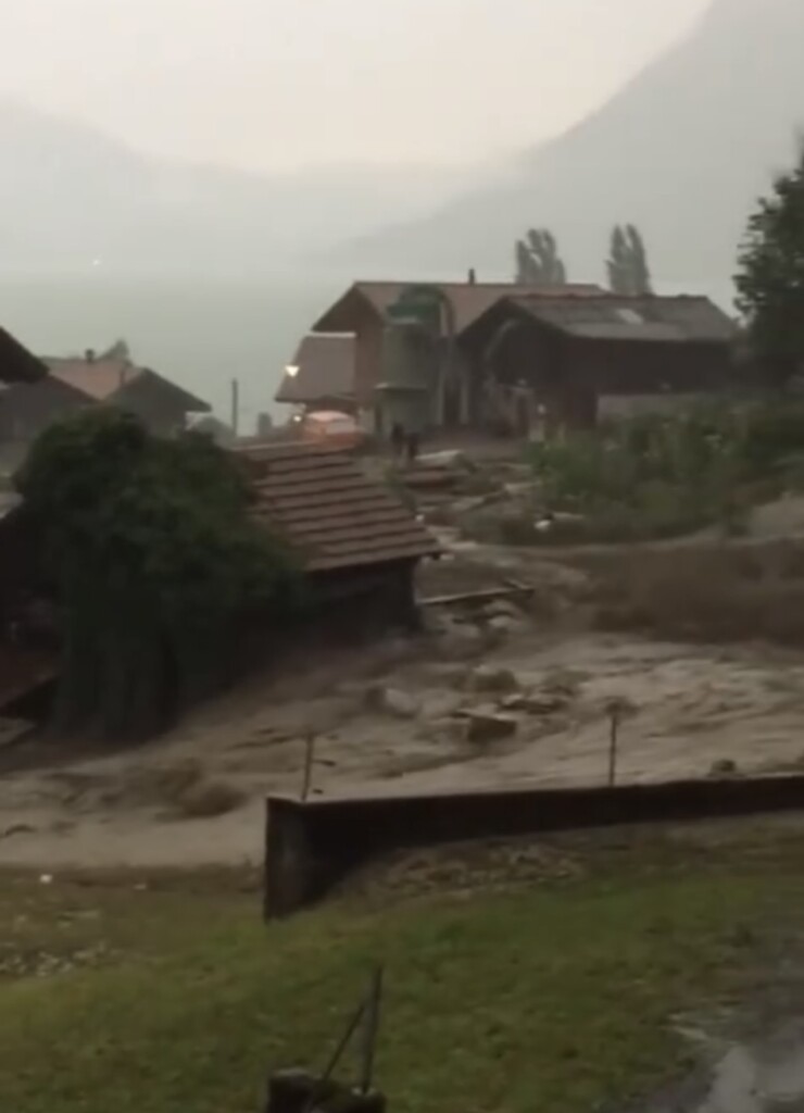 alluvione Brienz Svizzera