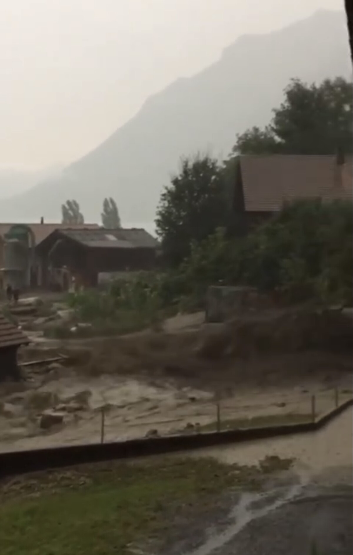 alluvione Brienz Svizzera