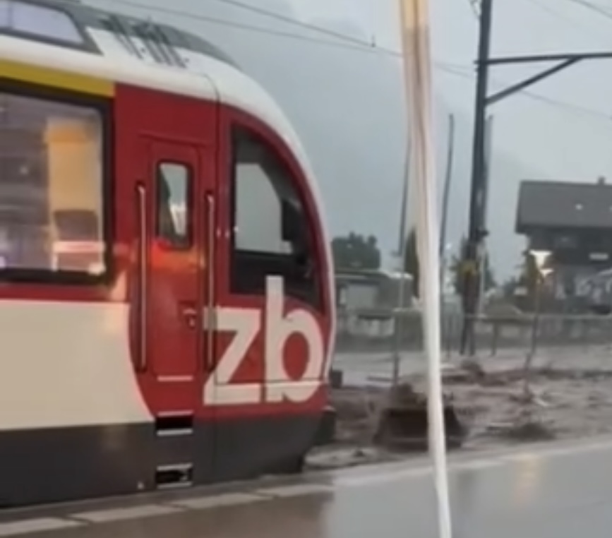 alluvione Brienz Svizzera