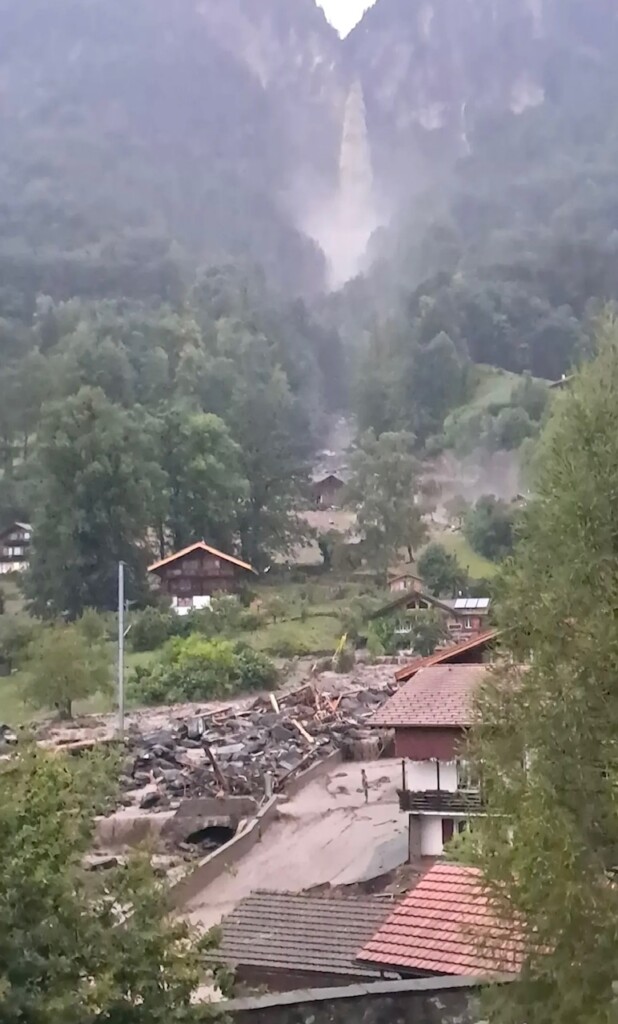 alluvione Brienz Svizzera