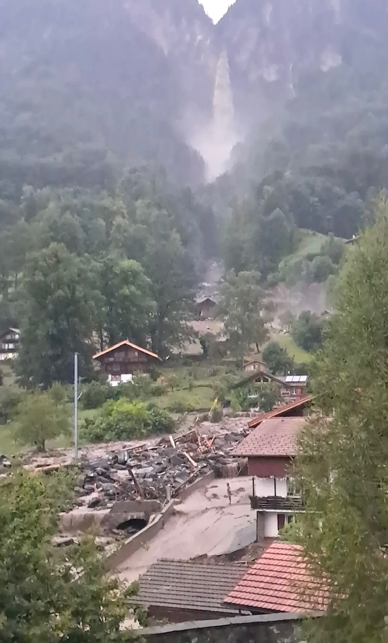 alluvione Brienz Svizzera