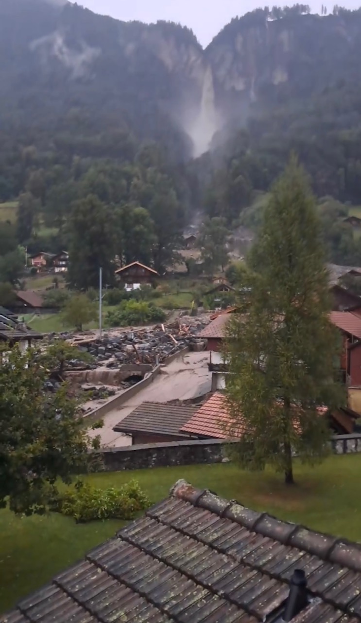 alluvione Brienz Svizzera