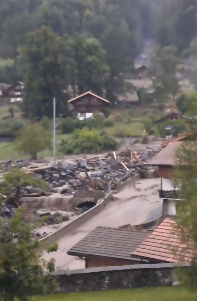 alluvione Brienz Svizzera