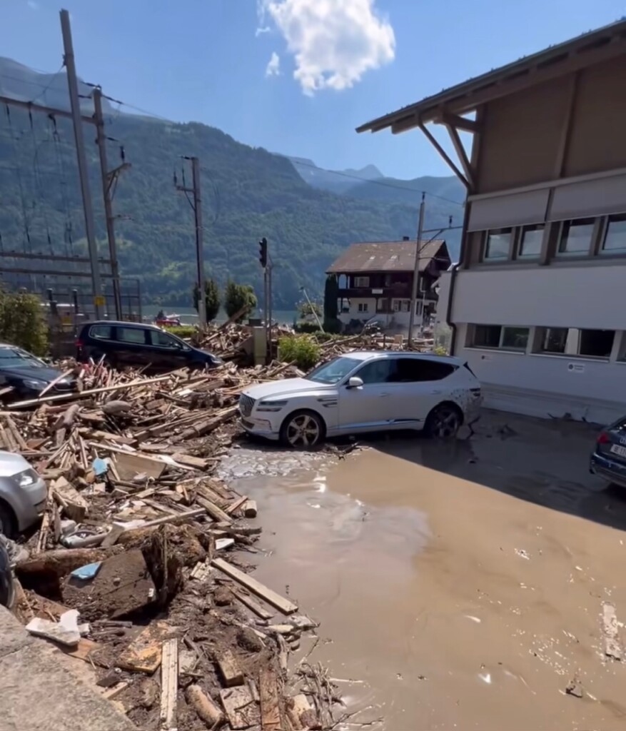 alluvione Brienz Svizzera